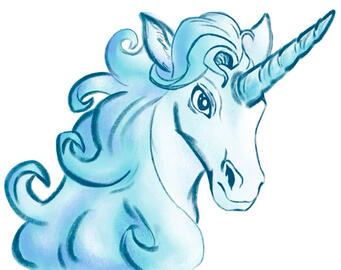 Animal Bust with no background